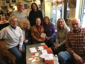 Discussion group at Bluestockings Bookstore, NYC